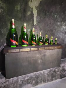 Jeudi - Visite des caves Mumm